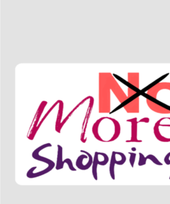 no more shopping - mousepad White