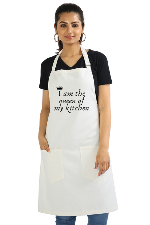 White apron for men and women